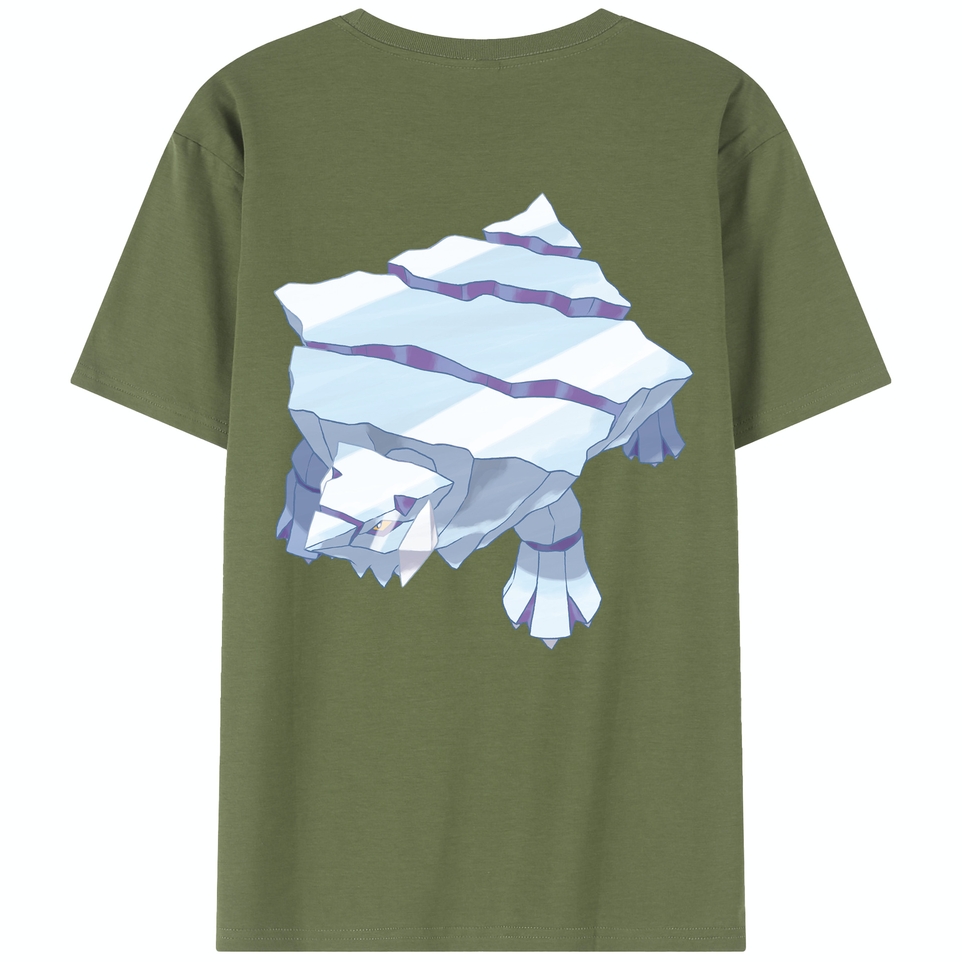 （画像用） ポケットモンスター Pokémon 綿100％半袖Tシャツ（背面プリント）